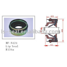 Vedação de lábio para compressor de ar-condição automático HF-N424